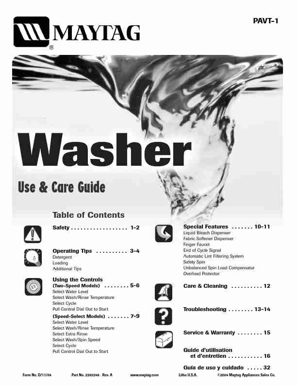 KitchenAid Washer PAVT-1-page_pdf